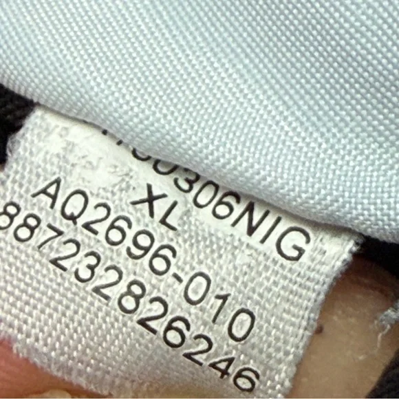 Jordan Track Pants Mens XL Black Tape Side Stripe Joggers Cuffed AQ2696-010 - Picture 7 of 12